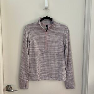 Mondetta Half Zip Sweater with Thumb Holes, Size M
